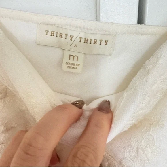 Corset style lace crop top - NWOT - Picture 2 of 3